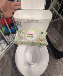 Summer Infant My Size Potty, White - Realistic Potty Training Toilet Looks and Feels Like an Adult Toilet - Easy to Empty and Clean 54 71ioQ0wRAPL