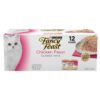 Fancy Feast Chicken Feast Classic Pate Collection Grain Free Wet Cat Food Multi-Pack - (12) 3 oz. Cans 3 Oz (Pack of 12)