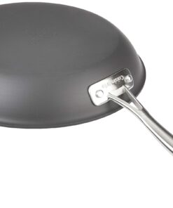 Cuisinart GG22-30P1 Hard Anodized 12-Inch Skillet GreenGourmet, Black/Stainless Steel Open Skillet 9 71ioj8HV51L