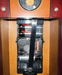 Bulova C3383 Avent Pendulum Deco Wall Clock, 18", Walnut/Mahogany 16 71iosIXbjiL