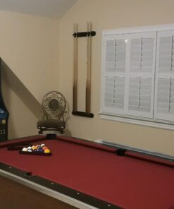 Viper 2-Piece Traditional Wall Mounted Solid Oak Billiard/Pool Cue Rack, Holds 8 Cues Mahogany 21 71ipzeDE0dL