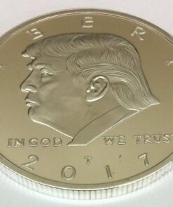 2017 President Donald Trump Inaugural Silver EAGLE Commemorative Novelty Coin 38mm. 45th President of the United States of America CERTIFICATE OF AUTHENTICITY 12 71iqdNqst5L