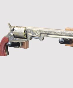 Gun Ideas Horizontal Wall Mount for a Civil War Revolver (Made in The USA) Walnut 8 71irC4c48L