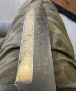 Mossy Oak 14-inch Bowie Knife, Full-tang Fixed Blade, Wood Handle Hunting Knife with Leather Sheath for Camping, Hiking, Survival 48 71irwhsmQL