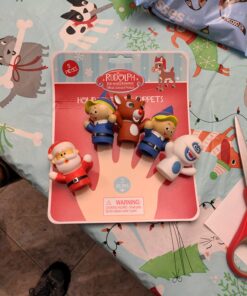 Rudolph The Red-Nosed Reindeer Finger Puppets- 5 Pieces 7 71isI9Ch9xL