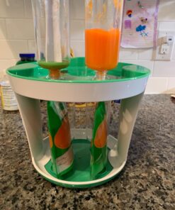 Baby Food Maker For Infants & Toddlers (11 Piece Set)- Make 4 6oz Food Squeeze Purees at Once w/Fill Station, Pouches, Funnel, Tubes & Plunger- Dishwasher Safe & BPA Free for Homemade Semi-Solid Food 21 71isRx6GZaL