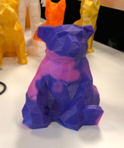 Color Change PLA Filament Purple Blue to Pink PLA Filament 1.75 mm 1KG 3D Printer Filament Heat Color Changing Filament with Temperature 2.2LBS Spool CC3D 53 71itBso4jJL