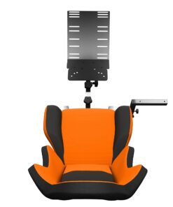 OpenWheeler Advanced Racing Seat Driving Simulator Gaming Chair with Gear Shifter Mount Orange 15 71ivTZDXFOL