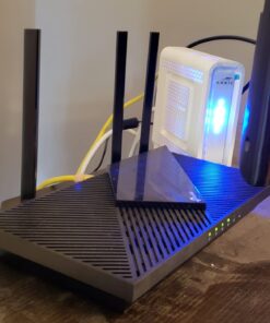 TP-Link AX1800 WiFi 6 Router (Archer AX21) – Dual Band Wireless Internet Router, Gigabit Router, Easy Mesh, Works with Alexa - A Certified for Humans Device 39 71ivitkgu4L