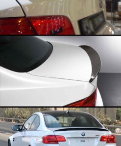 Cuztom Tuning Perfermance High Kick Carbon Fiber Trunk Spoiler Wing Fits for 2007-2013 BMW E92 328i 335i M3 2 Door Coupe 5 71ivwxYo7zL