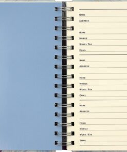 Blue Agate Large Address Book 6 71iw jrlwEL