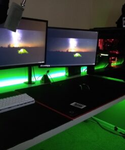 SUPERNIGHT LED Strip Light, 2835 SMD RGB Multi-Color Changing Lights, 16.4ft 300 LEDs Rope with IR Remote Controller, 12V Power Supply for Bedroom, TV-Back Lighting, Halloween, Christmas 2835RGB 24Keys 59 71ixDIbDSaL