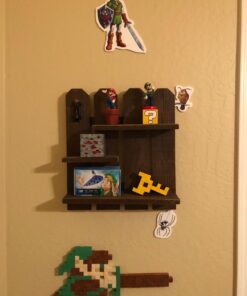 RoomMates RMK2780SCS Nintendo Zelda: Ocarina Of Time 3D Peel and Stick Wall Decals Zelda 3D Decals 40 71ixafnzy2L