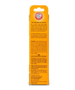 Arm & Hammer for Pets Tartar Control Enzymatic Toothpaste for Dogs | Reduces Plaque & Tartar Buildup | Safe for Puppies | Beef Flavor, 2.5 Ounces Dog Toothpaste Tartar Control - Beef 2.5 Ounce (Pack of 1) 27 71ixsHLchYL