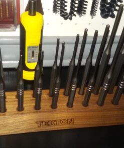 TEKTON Punch Set with Walnut Block (18-Piece) | 66564 Gunsmith Punch Set 54 71iy4wEzNcL