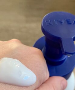 Nivea Sensitive and Radiant Body Lotion for Sensitive Skin, Unscented Body Lotion With Hypoallergenic Formula, 16.9 Fl Oz Pump Bottle 36 71iyHfC857L