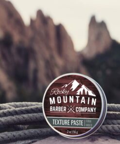 Rocky Mountain Barber Company Hair Paste for Men - Hair Styling Paste with Pliable Light-Firm Hold for All Hair Styles, Shine-Free Matte Finish - Easy to Wash Out, 2 oz 20 71iyemRZK7L