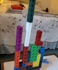 Learning Resources Snap Cubes - 100 Pieces, Ages 5+ Homeschool and Classroom Supplies, Educational Counting Toy, Math Games for Kids, Teacher Aids 1 Count (Pack of 1) 20 71iysDG21L