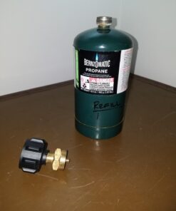 DOZYANT Propane Refill Adapter, LP Gas Cylinder Tank Coupler - Fits QCC1 / Type1 Propane Tank and 1 lb Throwaway Disposable Cylinder Propane Bottle Connector 29 71iyvbSVYL