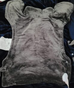 Snailax Heating Pad for Back Pain Relief, Electric Large Heating Pad for Neck and Shoulders,Cramps, Neck Warmer Weighted Wearable Back Heated Wrap, 6 Heat Settings & Auto Shut Off, Washable,Gifts 24" x 33"Gray 62 71izWgtX4ZL