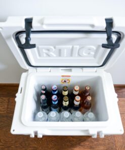 RTIC 20 QT Hard Cooler Insulated Portable Ice Chest Box for Beach, Drink, Beverage, Camping, Picnic, Fishing, Boat, Barbecue White 20 Quart 21 71j 773Bo4L