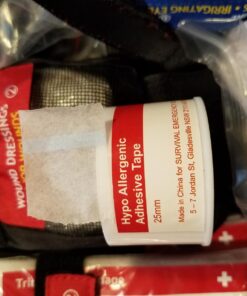 Survival Workplace/Home First Aid Kit USA - with a MOLLE System for Emergency Care at Home/Workplace 42 71j ePpWiaL