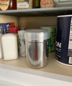 RSVP International Endurance Kitchen Shaker Collection Dishwasher Safe, All Purpose, 11 ounce, Stainless Steel 1 Modern 15 71j0US59BOL