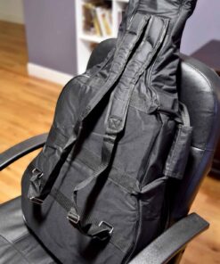 ChromaCast Acoustic Guitar 6-Pocket Padded Gig Bag with Guitar Strap and Pick Sampler 62 71j0iM hIvL
