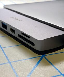 Anker USB C Hub for MacBook, 7-in-2 USB C to C Adapter, Compatible with Thunderbolt 3 Port, 100W Power Delivery, 4K HDMI, USB C and 2 USB A Data Ports, SD and microSD Card Reader 37 71j1PXca8ZL 1