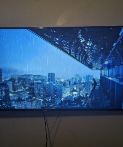 MOUNTUP UL Listed Full Motion TV Wall Mount for Most 42-82 inch TVs with Articulating Swivel and Tilt, TV Mount Max VESA 600x400mm, Holds up to 100lbs Fits 16" Stud MU0028 50 71j1oF1dlzL