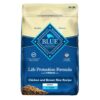 Blue Buffalo Dog Food for Senior Dogs, Life Protection Formula, Natural Chicken & Brown Rice Flavor, Senior Dry Dog Food, 30 lb Bag 30.00 Pound (Pack of 1) 45 71j2xDDozjL 1