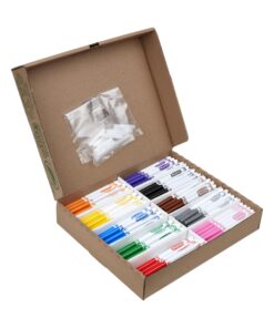 Crayola Ultra Clean Washable Markers Classpack (200 Count), Bulk Markers for Classrooms, School Supplies for Kids, 10 Colors 13 71j3XrUSEL