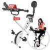 FitDesk Desk Bike 3.0 - Folding Exercise Bike for Work from Home Fitness, Stationary Bike and Desk Exercise Equipment with Built-in Tablet Holder, Bike Desk Workout Equipment, Fully Adjustable & Lightweight FitDesk 3.0 25 71j3dHyE1BL