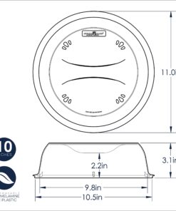 Nordic Ware Deluxe Plate Cover, 10" 1 1-Pack 17 71j5A7HZYfL