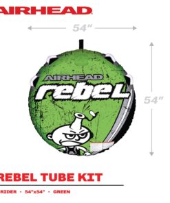AIRHEAD Airhead Rebel Tube Kit Multi 1 Rider (Green) 14 71j5HmO tcL