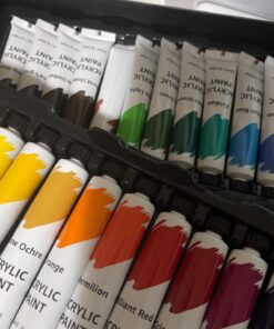 Amazon Basics Acrylic Paint Tubes, 24 Colors 45 71j5YkTJvZL