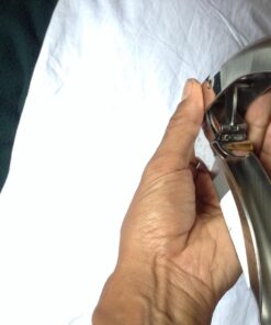 Kuhn Rikon Epicurean Garlic Press, Stainless Steel, 6.5 x 1 x 1.5 inches, Silver 34 71j6GOQSFNL