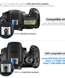 Neewer TT560 Flash Speedlite for Canon Sony Nikon Panasonic Olympus Pentax and Other DSLR Cameras, Digital Camera Speedlight with Standard Hot Shoe Standard Packaging 44 71j7ENcCiYL