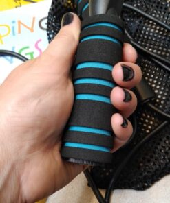 Alternative view of 2 Pack Jump Rope for Kids - Easily Adjustable with Anti-Slip Handles, Plus 2 Activity Books PVC