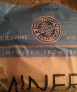 Minera Natural Dead Sea Salt - 5 lbs. Bulk - Fine Grain 51 71j7zfhEX3L