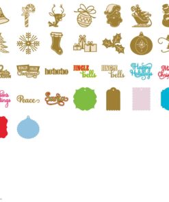 Cricut Christmas Kitsch Cartridge 30 71j86Ppd2LL