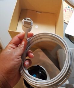 Google Nest Cam Outdoor - 1st Generation - Weatherproof Camera - Surveillance Camera with Night Vision - Control with Your Phone 1st Gen 1 Count (Pack of 1) Nest Cam (Outdoor, Wired) 63 71j8MH7DjL