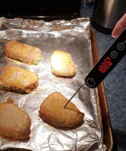 ThermoPro TP18 Ultra Fast Thermocouple Digital Instant Read Meat Thermometer for Grilling BBQ Smoker Kitchen Food Cooking Thermometer for Oil Deep Fry Candy Thermometer 46 71j8ym90CrL