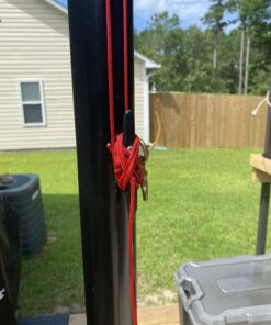 MIZUGIWA Nylon Boat Cleats Dock Cleats Black 4 Inch 6 Inch 8 Inch Boat Ties,Kayak Rope Tie Cleat,Rope Cleat,Kayak Cleat for Boat Docks,Kayaks,Marine,Nautical Decor,Pack of 4 4 INCH - 4PCS 21 71jA 9PQ7wL