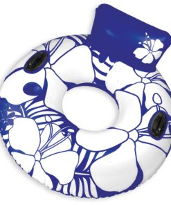 Poolmaster Day Dreamer Swimming Pool Inner Tube Lounge, Blue 6 71jAyLvGBdL