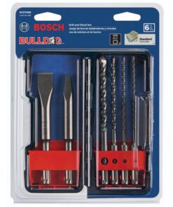 Alternative view of BOSCH (Universally Compatible Accessory) HCST006 6-Piece SDS-Plus Shank Chisel and Carbide Masonry Trade Set 6pc