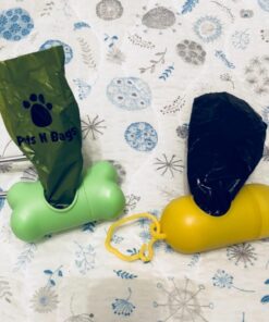 Poop Bags, Environment Friendly Pets N Bags Dog Waste Bags, Biodegradable, Refill Rolls, Includes Dispenser (16 Rolls / 240 Count) 16 Count (Pack of 1) 34 71jBK0hRqZL