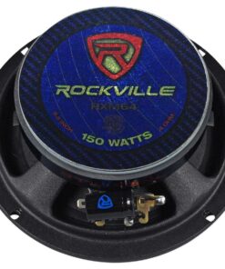 Rockville (2) RXM64 6.5" 300w 4 Ohm Mid-Range Drivers Car Speakers Mid-Bass 10 71jBOmssMhL