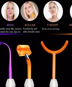 Lift Wand Professional High Frequency Includes 7 Electrodes, and Aluminum Case, Anti Aging Device, Diminish Wrinkles, Scars, Dark Circles, Breakthrough Device for Beauty 37 71jC1byrC1L