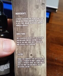 Viking Revolution Beard Oil Conditioner - All Natural Unscented Argan & Jojoba Oils - Softens, Smooths & Strengthens Beard Growth - Grooming Beard and Mustache Maintenance Treatment, 1 Pack 1 Ounce (Pack of 1) 36 71jCAqS2zZL